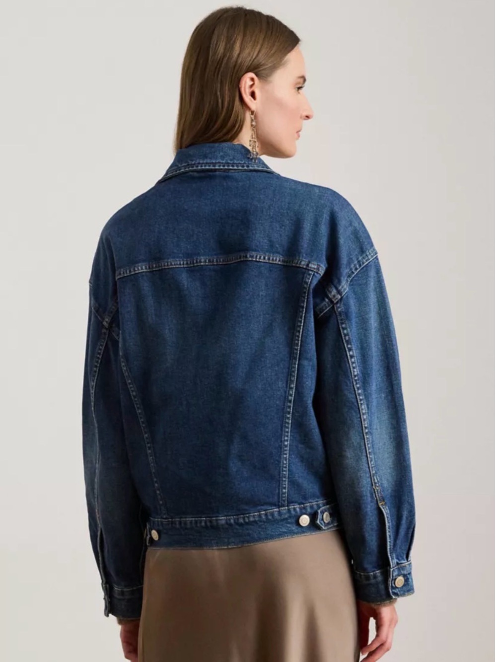 NWT Ralph Lauren Classic Denim Trucker Jacket - Women - Picture 2 of 6